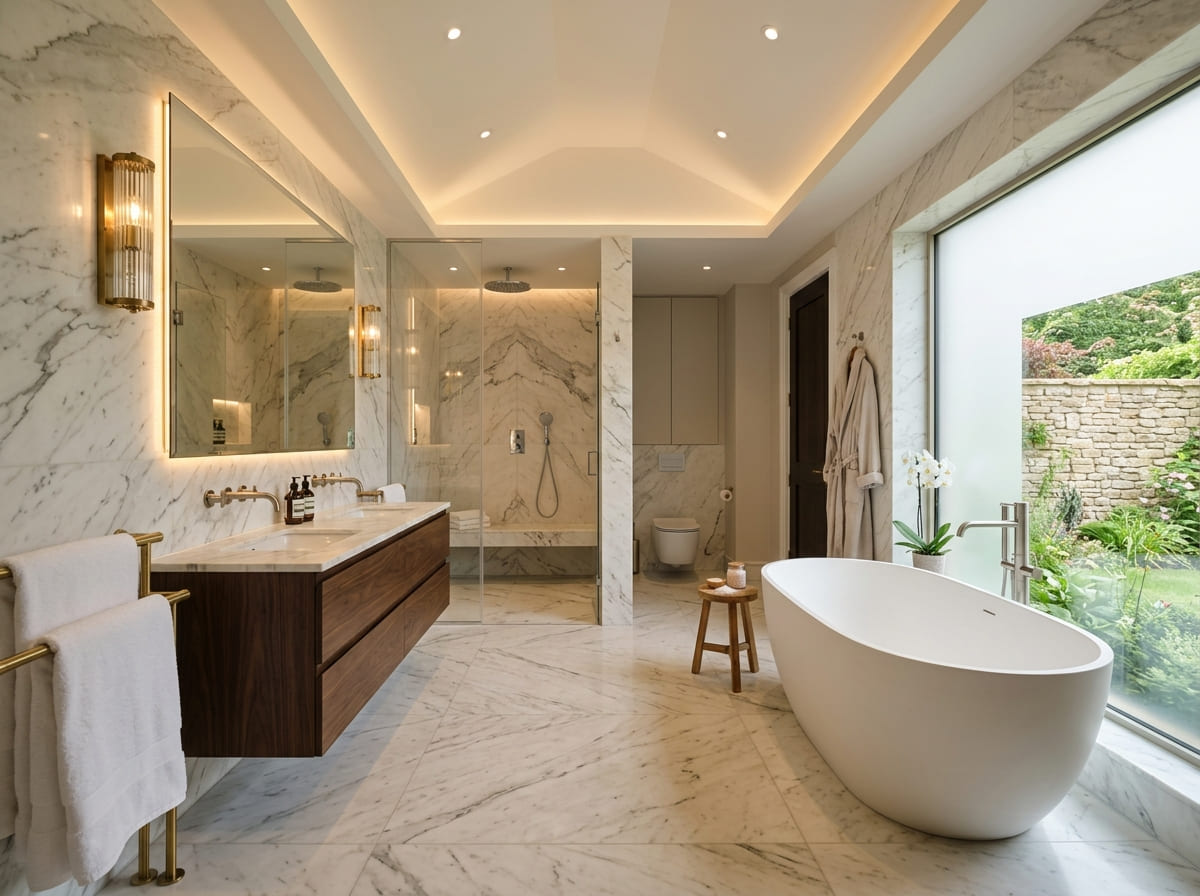 Custom Bathroom Renovation in Orange Grove
